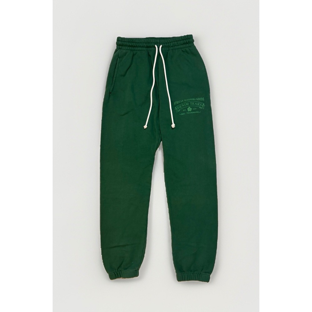 Denim Tears ADG Sweatpants Green Size S Brand New